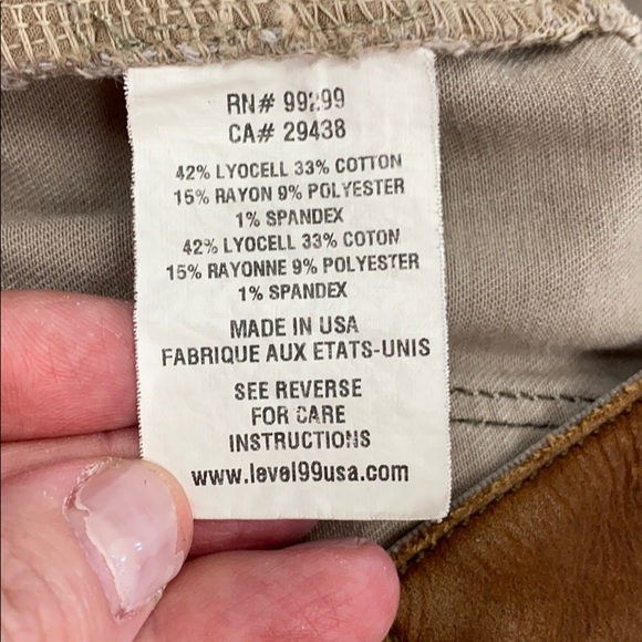 Level 99 Janice Ultra Skinny Gray Lace Print Jeans - Picture 13 of 14